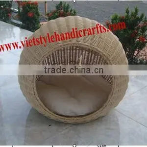 Poly Rattan Cat Bed, Cat House, Cat Cage - Website: Ms.RICO.VietStyle thumbnail-1