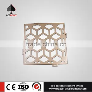 Easy Cleaning and Maintenance 500*500mm Aluminium Facade Panel Footbridge thumbnail-5