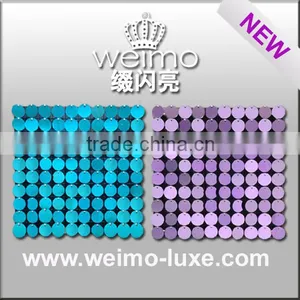 2016 Patent Sparkly PVC Wall Panel For Wedding Background Decoration thumbnail-1