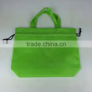 Lead-free Shell Cinch Tote Non Woven Cheap Drawstring Bags thumbnail-5