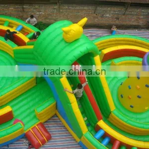 Guangzhou Barry Giant Cheap Inflatable Obstacle Course for Kids and Adult thumbnail-2