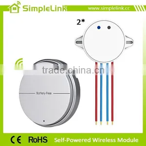 Self-powered Push Button Digital Wireless Remote Control Switch With 200,000 Clicks thumbnail-2