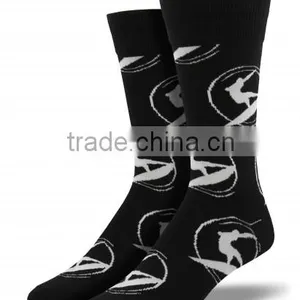 New USA Fashion Arrival Best Quality Combed Cotton Custom Made Men Fancy Dress Socks thumbnail-3