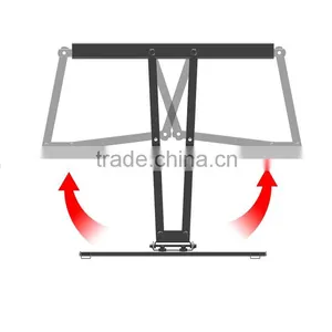 Muro Cima e Para Baixo Tv Wall Mount Suporte Montagens de Teto Suporte tv Parede thumbnail-5