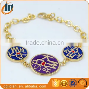 Brillant Enamel Stainless Steel Bangle ,Epoxy Bracelets Jewelry. thumbnail-4