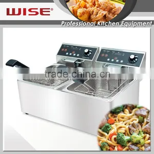 2016 New Product Exclusive 16L Potato Chip Fryer With Two Tanks Hotel Equipment thumbnail-5
