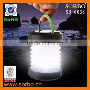 2016 Continuing Hot Handsome Appearance Portable Solar Powerd&USB Rechargeable Camping Lantern With Power Bank thumbnail-1