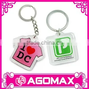 Promotional Plastic Acrylic Key Chain Keyring thumbnail-2