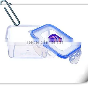 Disposable Food Grade 400ml Square Shape Plastic Kitchen Food Container thumbnail-2