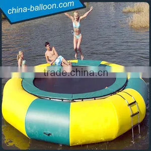 PVC Tarpaulin Inflatable Water Trampoline, Inflatable Sea Trampoline, Inflatable Aquatic Trampoline Cheap Price thumbnail-3