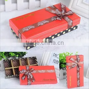 Ribbon Tied Joyful Sweet Chocolate Box thumbnail-1