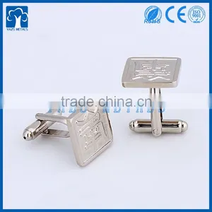 Custom Metal Silver Cufflink thumbnail-5