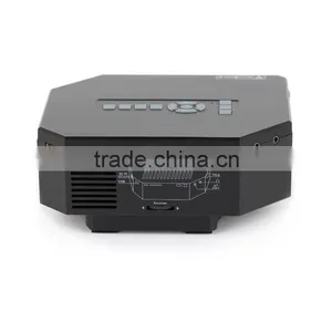 HD LED Mini Projector Video Image Music LCD Portable Projector 1080P White thumbnail-1