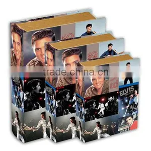 Elvis Character Design Exclusive Wooden Book Gift Box thumbnail-1