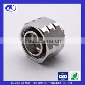 4.3-10 Male Rigtht Angle Clamp Connector for RG141 Cable thumbnail-2