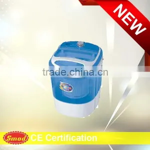Plastic Top Load Washing Clothes Machine Mini Semi-automatic Washer thumbnail-1