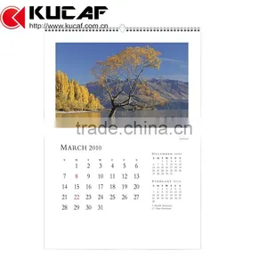 Large Wall Calendar Printed Cheap Walled Paper Clock Wholesale thumbnail-3