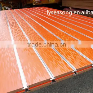 Highly Quality 18mm Slot Board Hangers /groove Mdf Board for Supermarket Good Displaying thumbnail-1