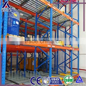 Nanjing Manufacturers Wholesale Carton Gravity Flow Storage Mobile Warehouse Shelf thumbnail-1