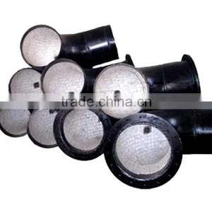 Mining Industry Special Ceramic Composite Pipe, Corundum Pipeline Pipe, Ceramic Pipe. thumbnail-2
