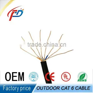 305M Outdoor Waterproof FTP/UTP Cat6 23AWG 4pairs Networking Cable thumbnail-2