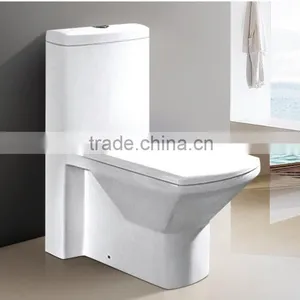 Big Pipe PP Material Seat Cover wc Toilet With Strong Water Flush and no Block thumbnail-3