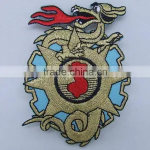 Wholesale Custom High Quality Digital Laser Cut Thermo Adhesive Embroidery Badges thumbnail-2