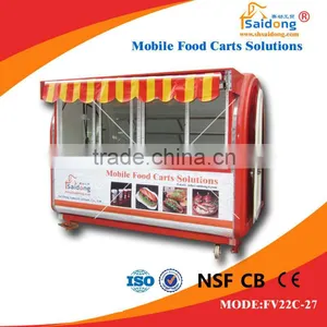 2016 Durable Ice Cream Cart Coffee Food Carts Mobile Food Cart Designer thumbnail-2