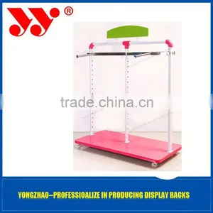 Metal Wire Counter Display Rack With 2 Double Hooks thumbnail-1
