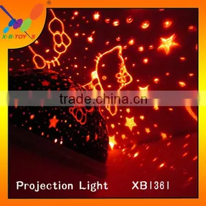 2015 New Design Color Changing Night Light Best Selling Projection Rotating Night Light thumbnail-1