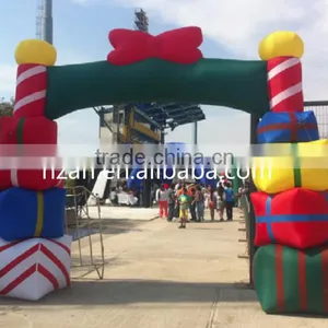 Christmas Decorative Inflatable Gift Arch for Christmas Decoration thumbnail-1