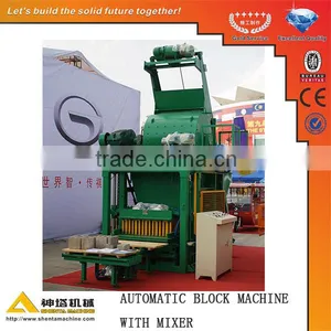 SHENTA QTJ5-20 Automatic Hollow Block Machine for Sale thumbnail-1