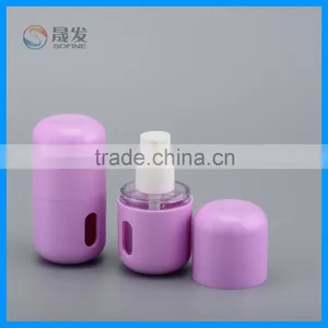 Round Empty Liquid Foundation Pump Bottle thumbnail-1