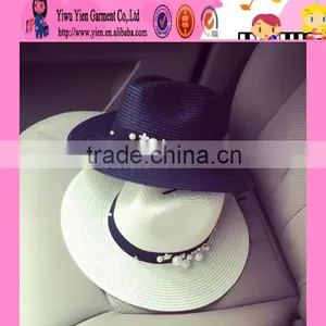 2016 Europe Popular Ladies Handmade Sun Hats High Quality Cheaper Wholesale Hat Straw thumbnail-1
