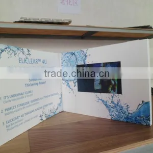 Chinses Import Wholesale Product 5.0 Inch Video Greeting Card Lcd Brochure for Promote thumbnail-6