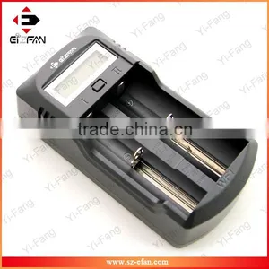 New WF1 LCD 2 Bays Intellicharge Universal Charger From Yifang thumbnail-1