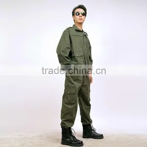 Outdoor Leisure Suit Overalls for Men Green Cotton-padded Jacket thumbnail-3