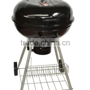 57cm 22.5 Inch Kettle Grill Barbecue Grill Outdoor Charcoal BBQ Grill thumbnail-1