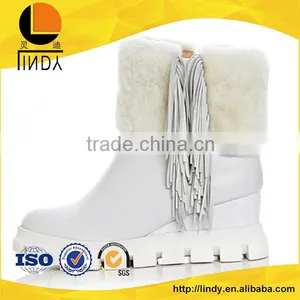 Wholesale Classic Leather Snow Boot thumbnail-3