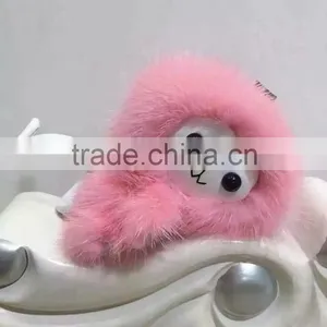 New Style Monkey Fur Key Chain Bag Charm thumbnail-4