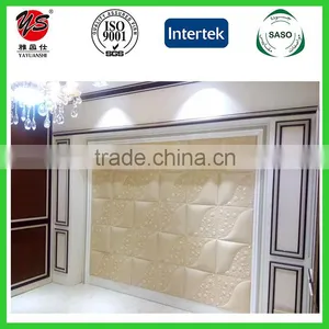 3D Leather Wall Panels for Interior Decoration-China Factory High Quality thumbnail-1
