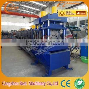 Metal Aluminum Ridge Cap Roll Forming Machine Making Machine thumbnail-1