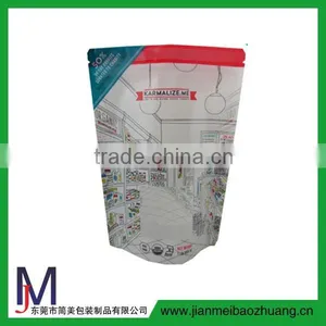 Gravure Printing and Colorful Stand up Bag With Zipper and Window for Pet Food thumbnail-6