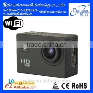 Factory Wholesales Full HD 1080P Wifi Underwater Helmet Extreme Sports Video Action Camera With 30m Waterproof thumbnail-2
