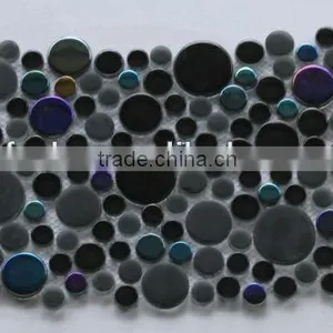 Glass Tile Round Mosaic thumbnail-1