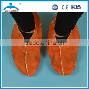 Disposable Non-Woven Shoe Cover/PP/PE/CPE Boot Cover thumbnail-2