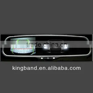 HOT! 3.5" Car Visual Radar Sensor With Auto-dimming Rear Mirror for Toyota thumbnail-1