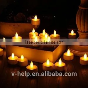 Flameless LED Tea Light Candles, Realistic, Battery Powered, Unscented LED Candles, Fake Candles, Tealights thumbnail-3