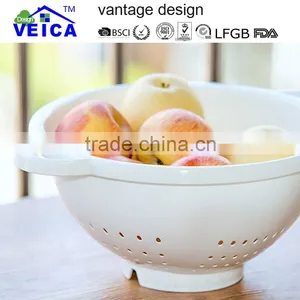 Wholesale Plastic Colander/kitchen Basket/fruit and Vegetable Strainer thumbnail-1