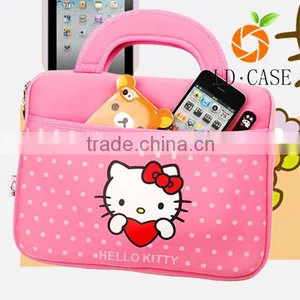 Lovely Hello Kitty Printed Antifriction Cut Style Laptop Sleeve Bags thumbnail-6